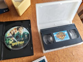 Lote Harry Potter DVDs, VHS  Trivial Pursuit