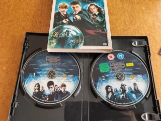 Lote Harry Potter DVDs, VHS  Trivial Pursuit