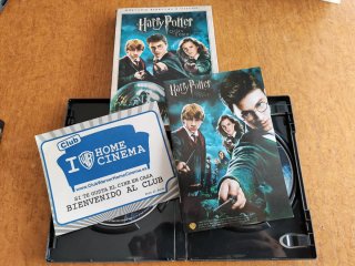 Lote Harry Potter DVDs, VHS  Trivial Pursuit