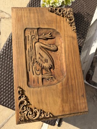 Baúl de madera restaurado