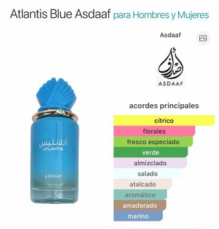 Perfume Atlantis Blue Asdaaf