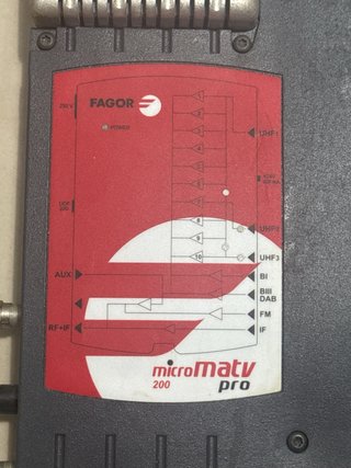 Amplificador Fagor MicroMATV pro 200