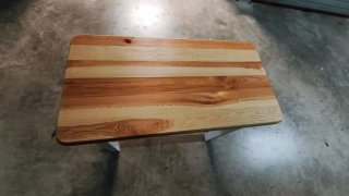 Mesa auxiliar madera 77x100x50cm
