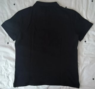 Polo Pier One Negro - Talla M - Algodón