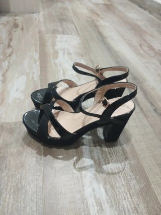 Sandalias de tacón y plataforma