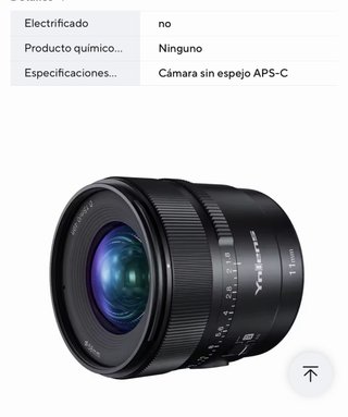 Objetivo YONGNUO 11mm f/1.8 E-mount APS-C