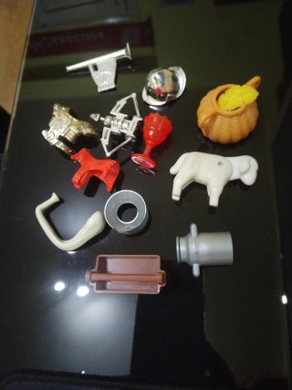 Lote piezas Playmobil años 80