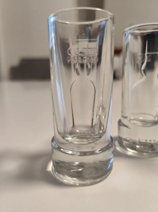 Conjunto de 3 Copos de shot de beirão