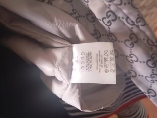 Chaqueta Gucci Raso Beige GG Monogram