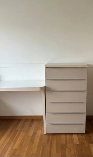 Habitación juvenil completa con 2 literas
