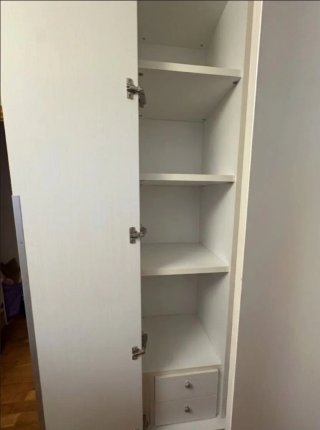 Habitación juvenil completa con 2 literas
