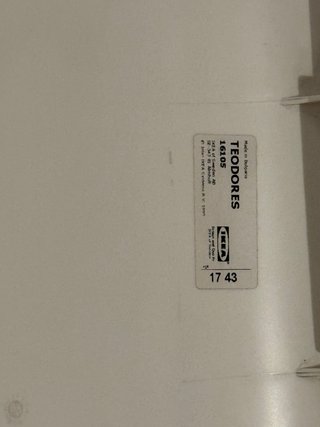 6 Sillas TEODORES IKEA Blancas