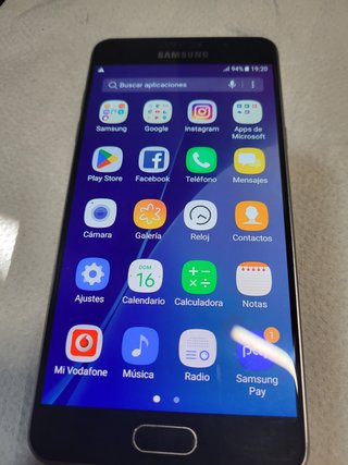 Samsung Galaxy A5 Negro/Plateado