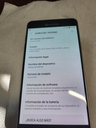 Samsung Galaxy A5 Negro/Plateado