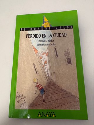 Libro Perdido en la ciudad.