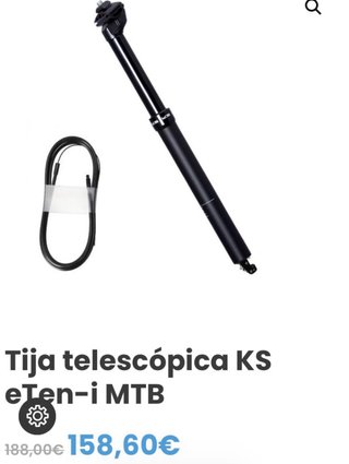 Tija Telescópica KS eTen-i MTB
