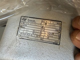 Bomba de vacio Reitschle