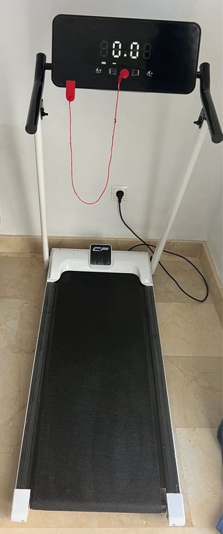 Cinta Correr Clover Fitness S1 Plegable Blanca