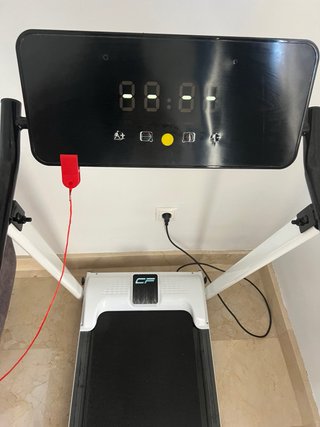 Cinta Correr Clover Fitness S1 Plegable Blanca