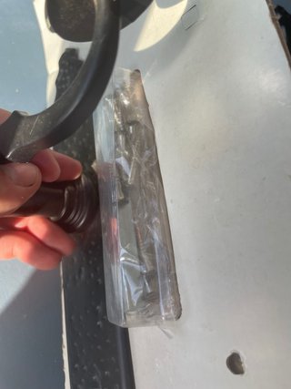 Manetas de puerta negras