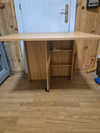Mesa Comedor Abatible Madera cerrada 40cm