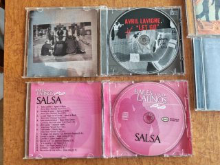 Lote 6 CDs + 2 Cajas Vacías