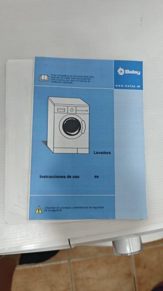 Lavadora Balay Blanca