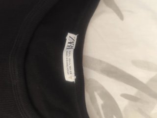 Camiseta Zara Negra
