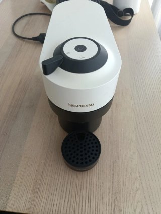 Cafetera Nespresso Krups Blanca