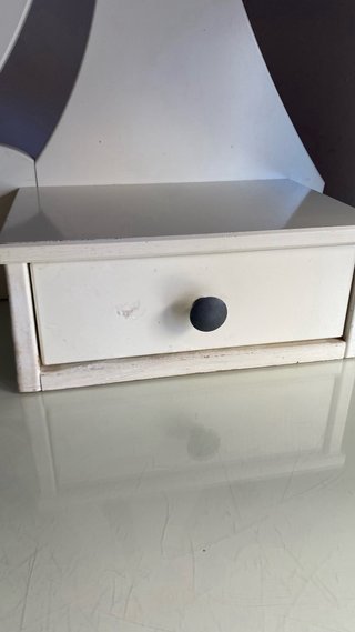 Tocador IKEA Blanco con Espejo Ovalado