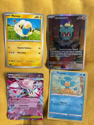 Lote 16 Cartas Pokémon - Fan Art