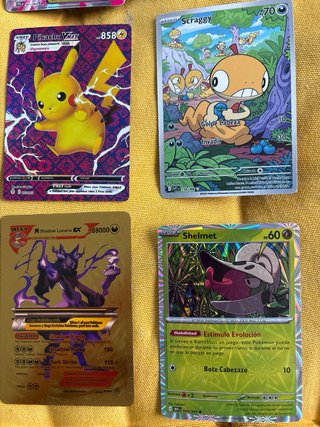 Lote 16 Cartas Pokémon - Fan Art