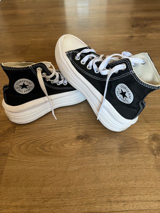 Botas Converse Plataforma Negras