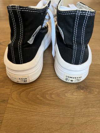 Botas Converse Plataforma Negras
