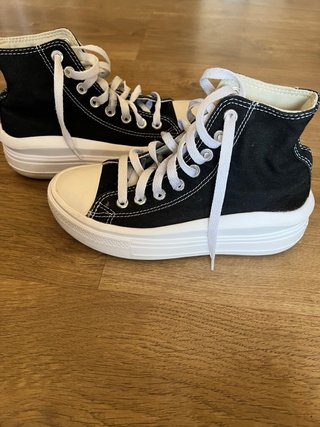 Botas Converse Plataforma Negras