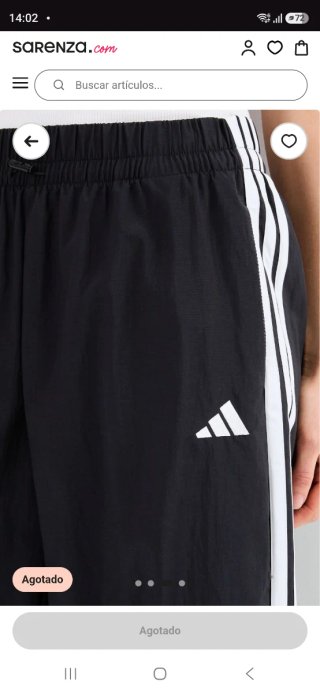 Pantalón Adidas Ancho XL Negro a estrenar
