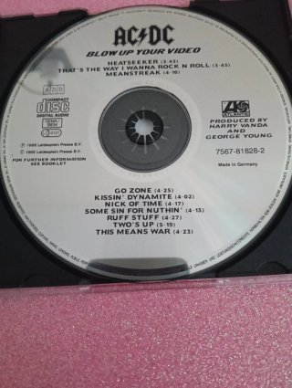 AC/DC Blow Up Your Video CD