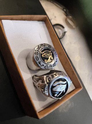 Anillo Egipcio Ojo de Horus