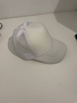 Gorra trucker blanca