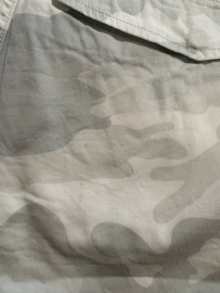 Bermudas vintage camuflaje gris y blanco