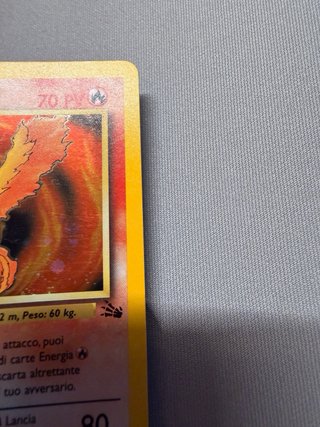 Pokémon Moltres 12/62 Fossil Holo Ita Unlimited