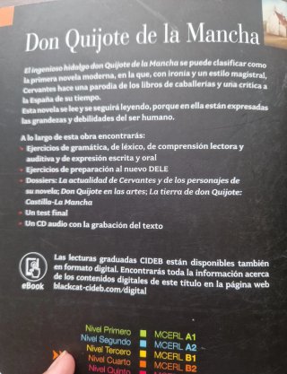 Don Quijote de la Mancha. Con CD Audio