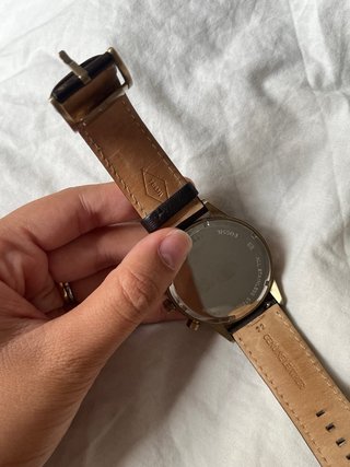 Reloj Fossil Cronógrafo Azul y Marrón