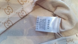 Polo Gucci Beige GG Monogram