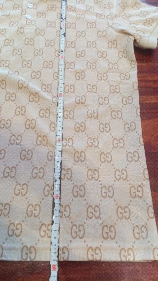 Polo Gucci Beige GG Monogram