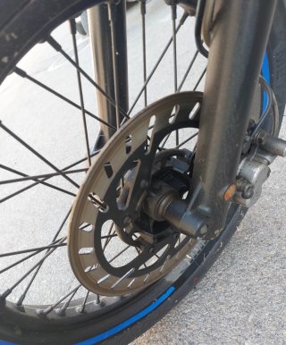 Yamaha XT 125X Supermotard, despiece