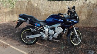 Yamaha Fazer FZ6S S1 Azul