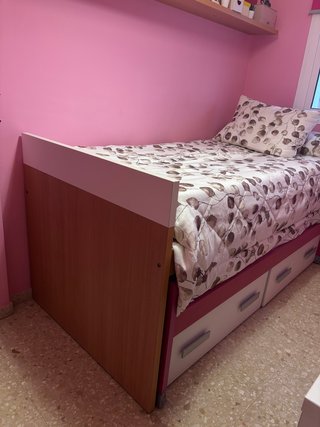 Cama nido con cajones