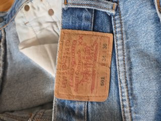 Pantalón corto Levi's 501 de botón  42 ancho