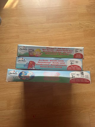 Lote 3 juegos de mesa. Operacion Quien es quien BN